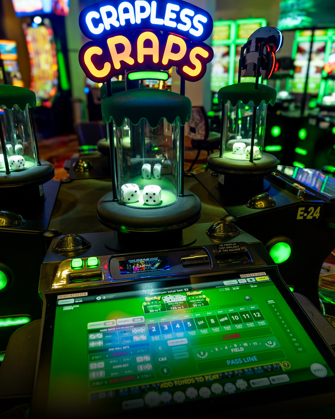 Slots 7 Crapless Craps